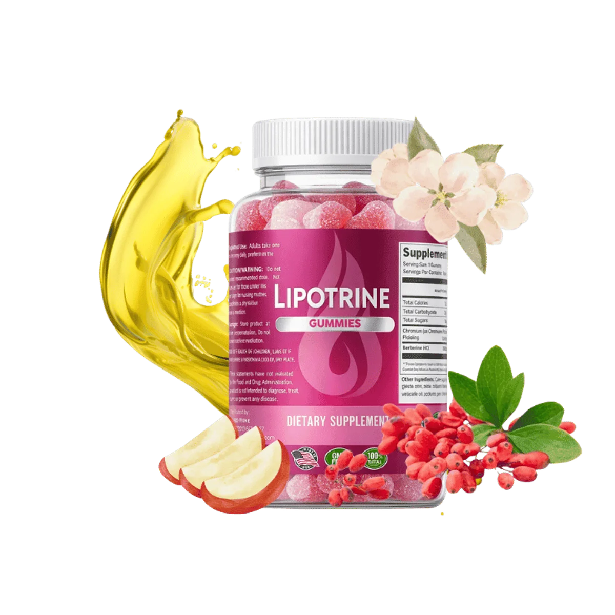 LipoTrine Natural Weight Management Formula — Front Label